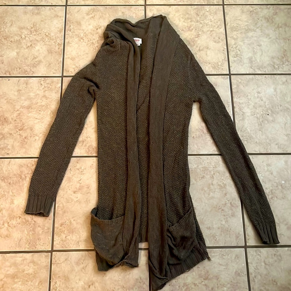 Brown oversized Cardigan